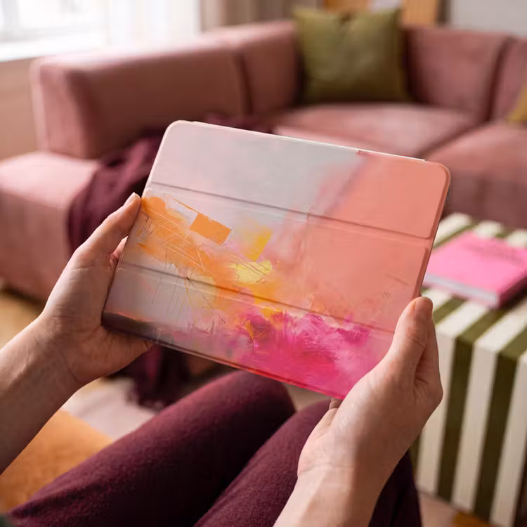 iPad hoes - Abstract - Kleurrijk - Modern - Roze — 4