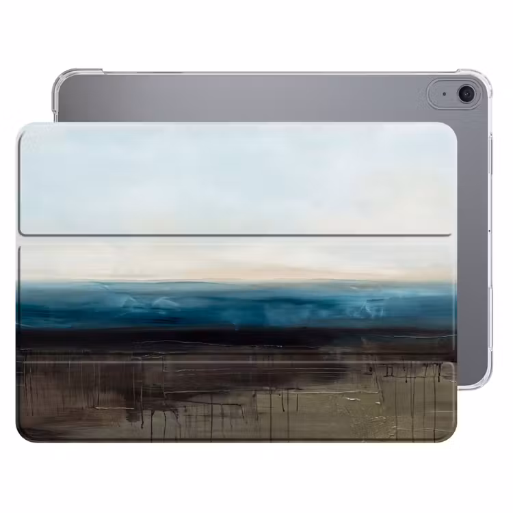 iPad hoes - Abstract - Landschap - Horizon - Blauw - Modern — 1