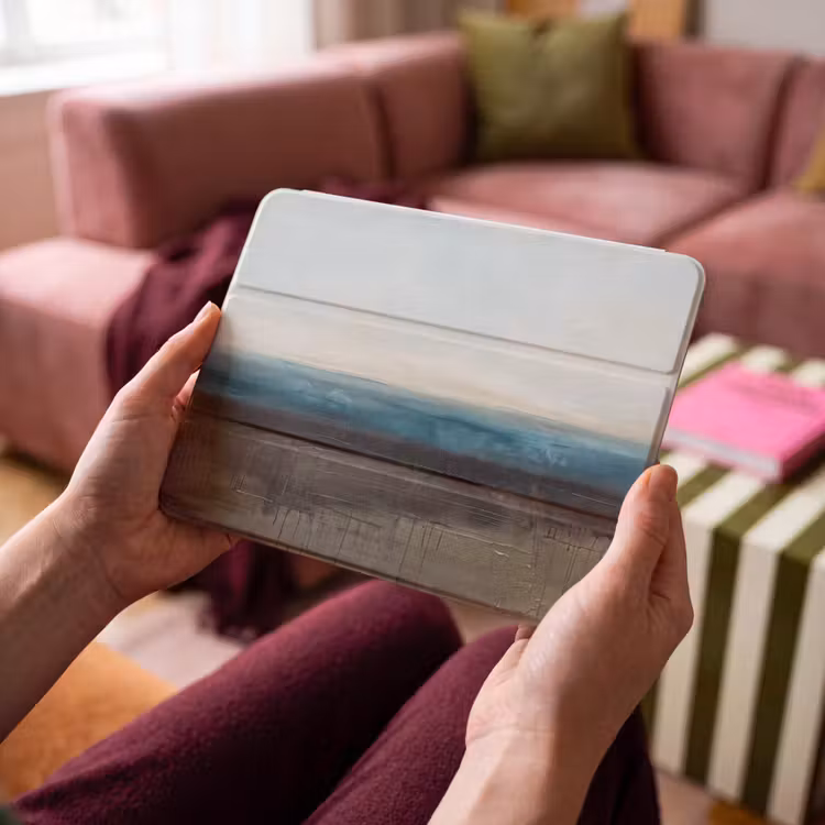 iPad hoes - Abstract - Landschap - Horizon - Blauw - Modern — 4