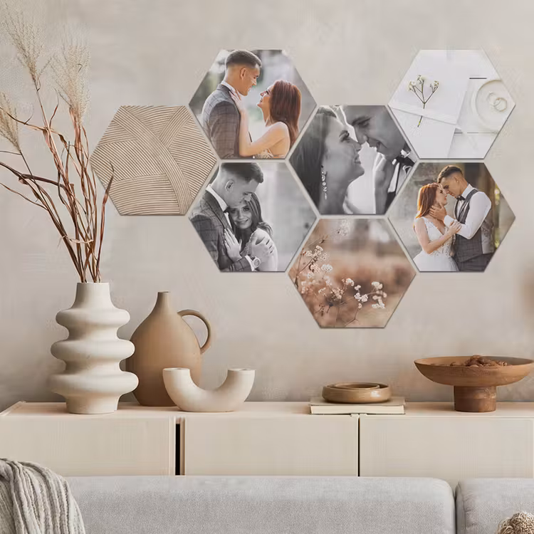 Akoestische hexagon foto — 2