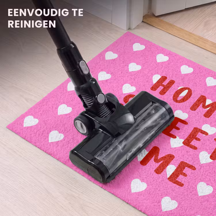 Deurmat - Home sweet home - Quote - Roze — 9