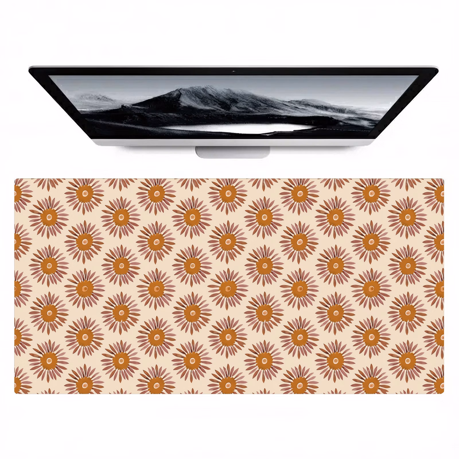 Bureau onderlegger - Bloemen Patroon Boho — 1