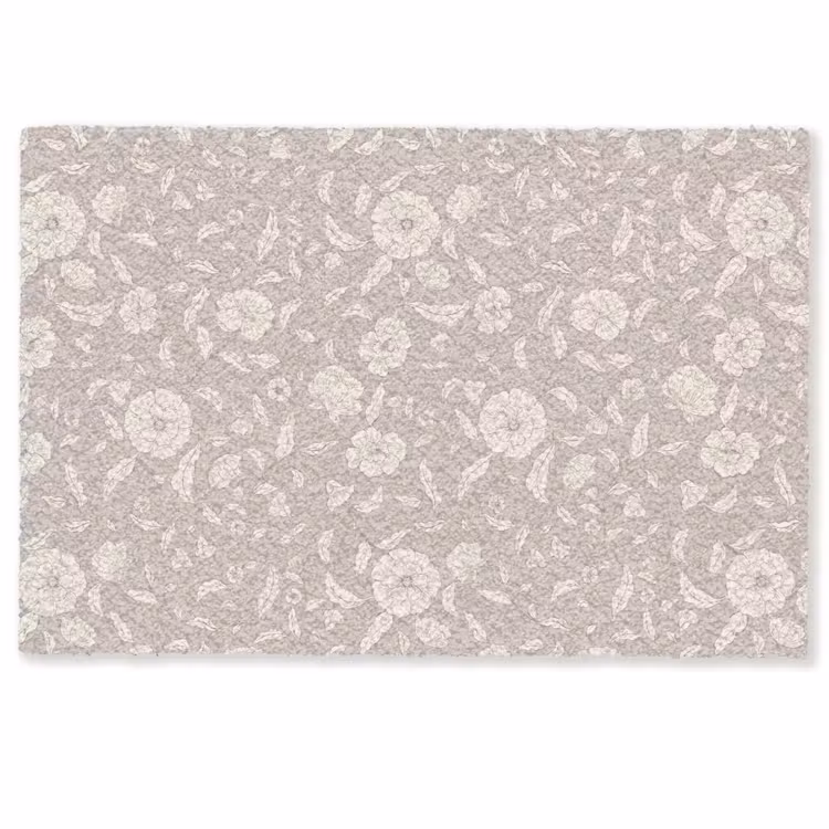 Deurmat - Bloemen - Blaadjes - Patroon — 1