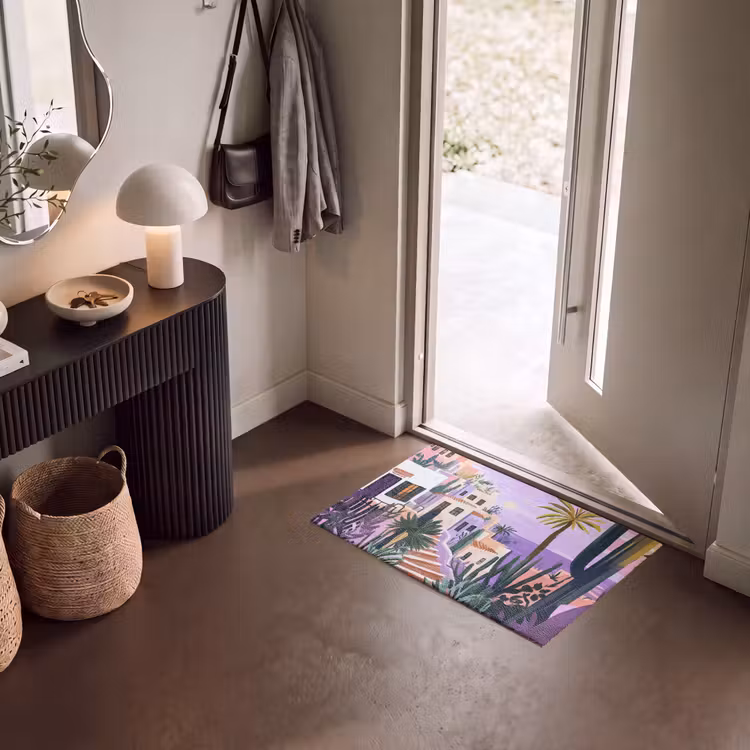 Deurmat - Huizen - Minimalistisch - Palmbomen - Kust — 8