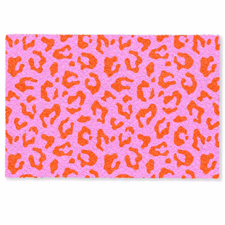 Deurmat - Panter - Rood - Roze — 1