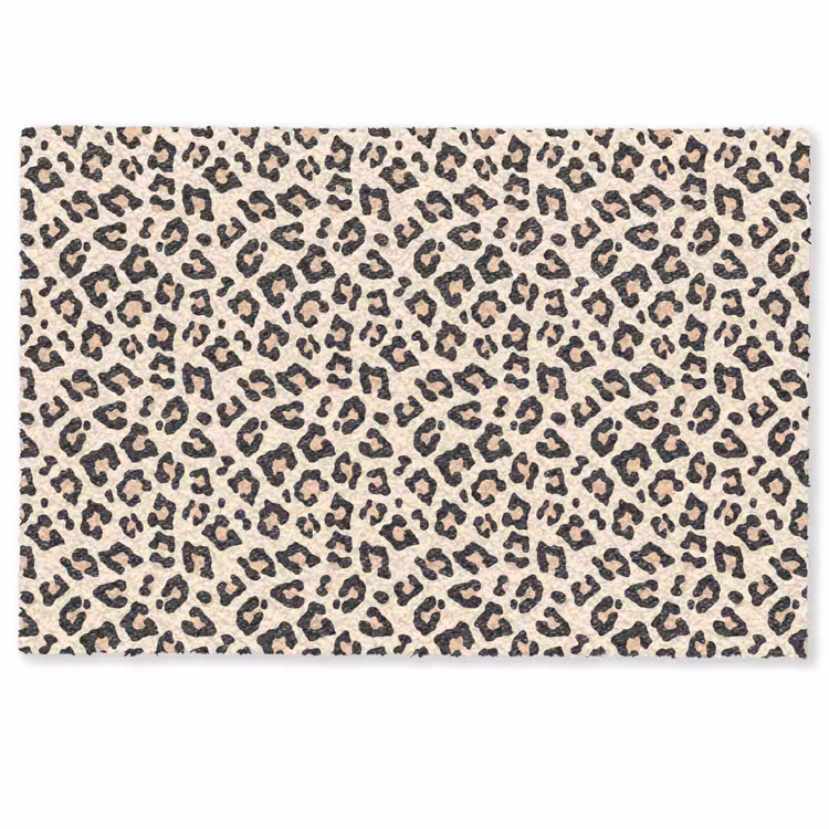 Deurmat - Panterprint - Patroon - Bruin — 1
