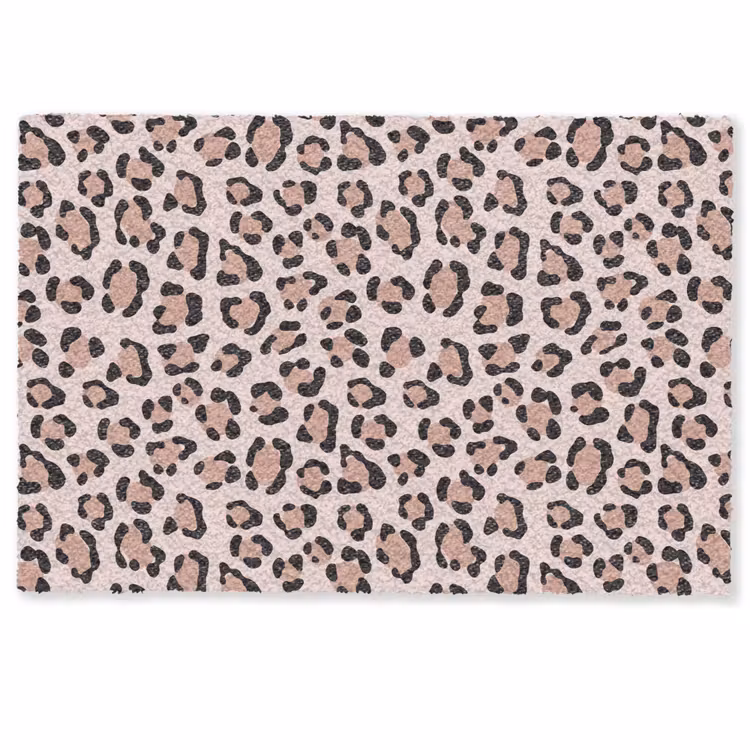 Deurmat - Vlekken - Beige - Luipaard — 1