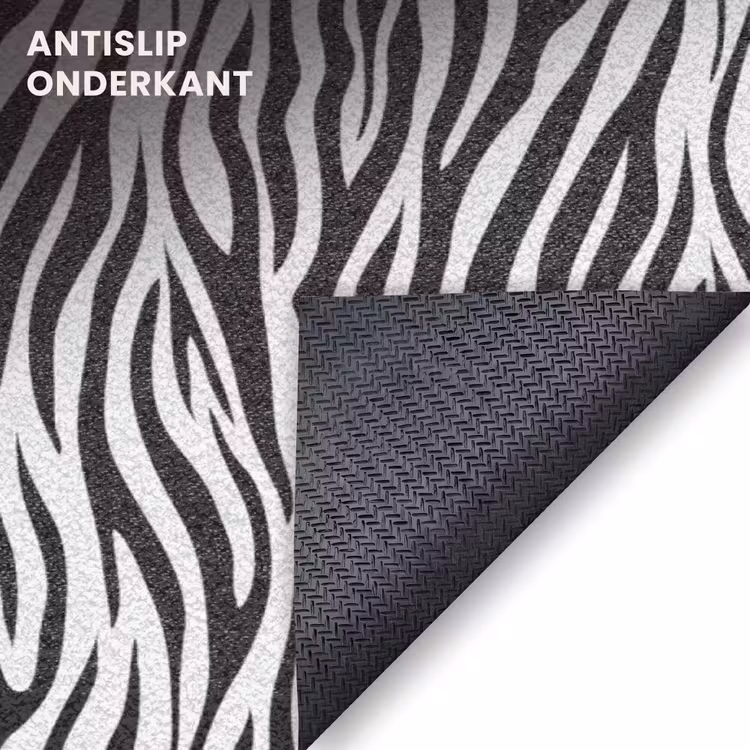 Deurmat - Zwart - Wit - Zebra - Patroon — 6