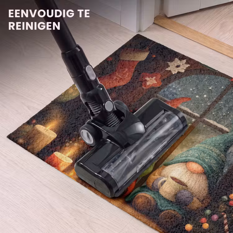 Deurmat - Gnooms - Kerst - Raam - Kleurrijk — 9