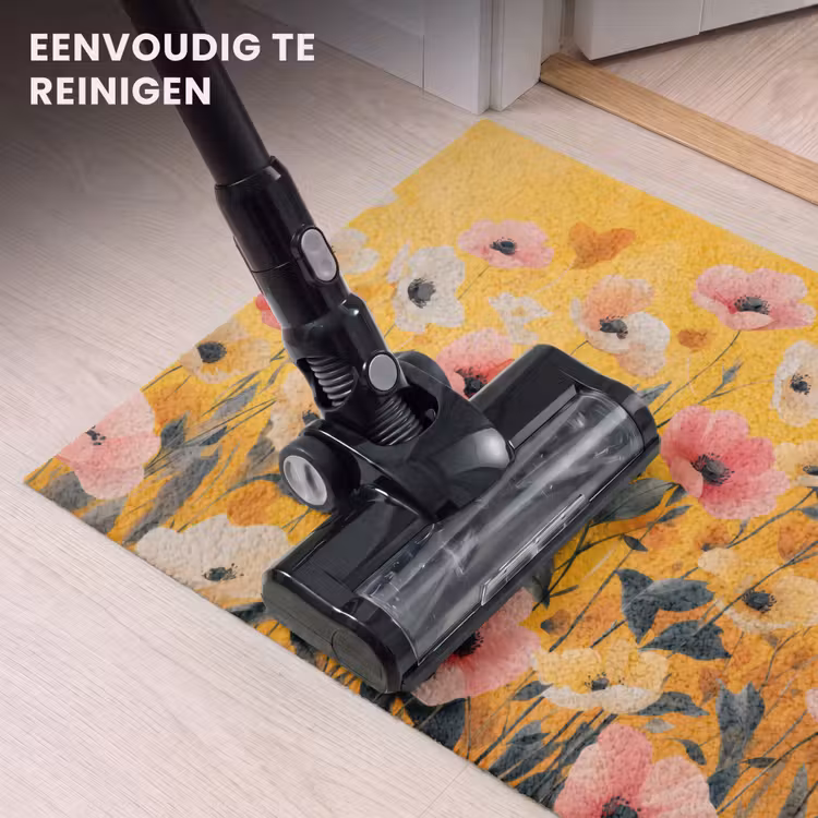 Deurmat - Anemonen Gele Achtergrond — 9