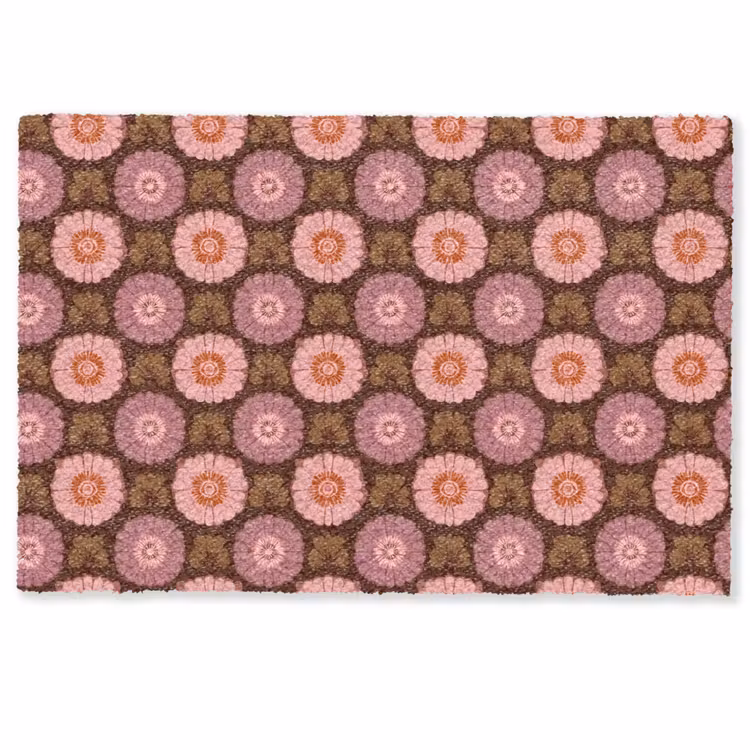 Deurmat - Retro - Madelief - Roze — 1