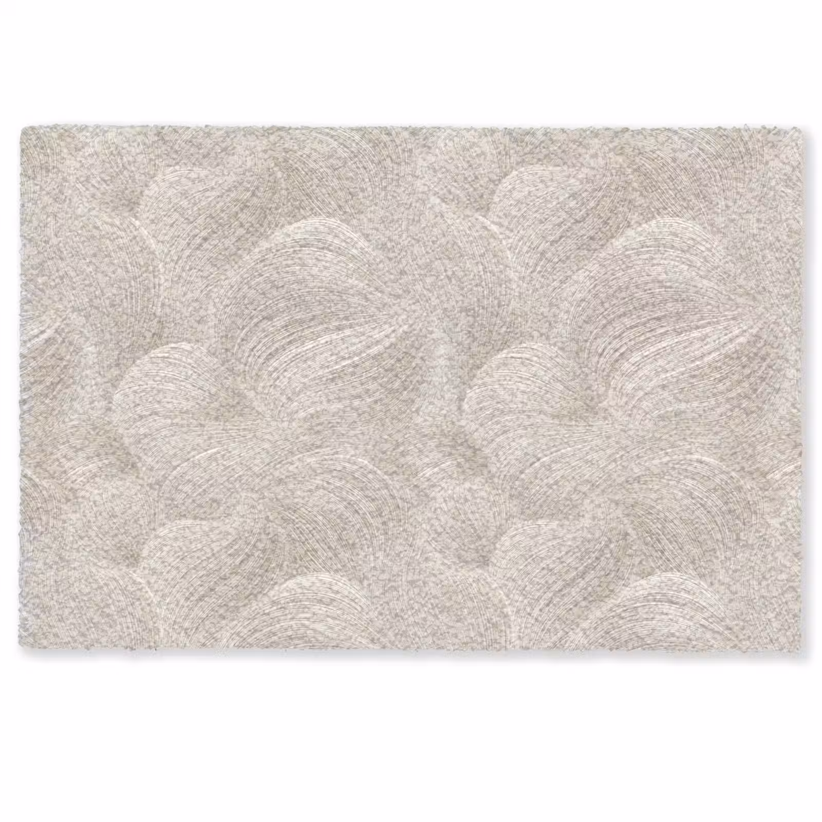 Deurmat - Lijnen - Waaier - Beige — 1