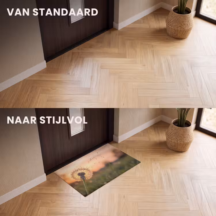 Deurmat - Paardenbloem - Zonsondergang - Veld — 3