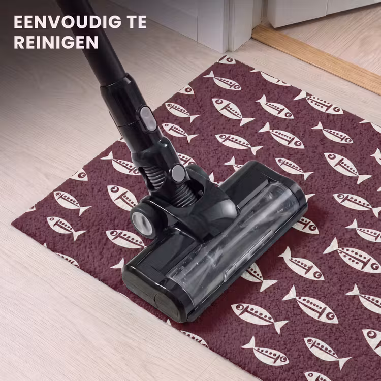Deurmat - Vissen Patroon Bordeauxrood — 9