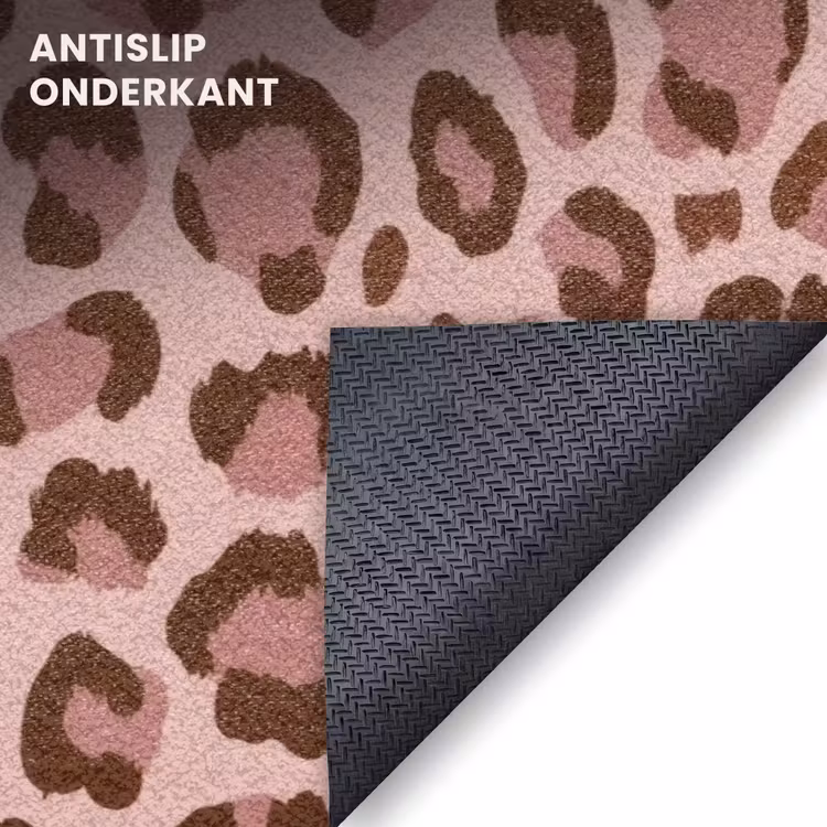 Deurmat - Luipaard - Patroon - Roze — 6