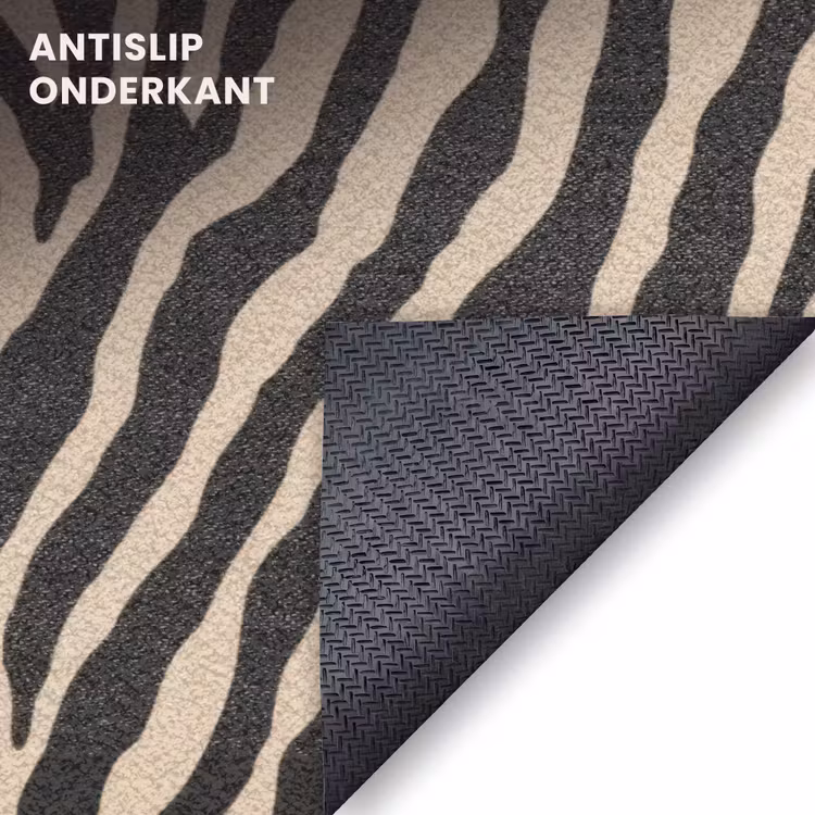 Deurmat - Zebra - Klassiek - Zwart — 6