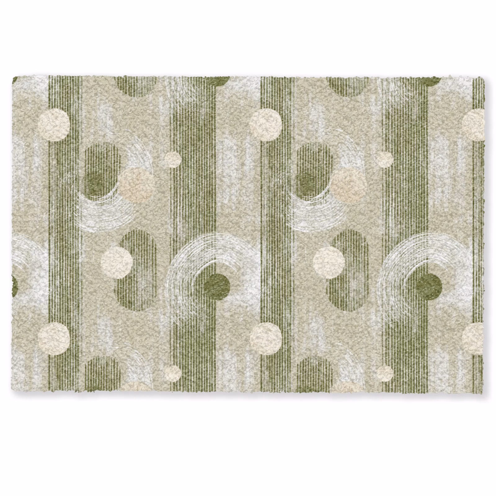 Deurmat - Artistiek - Modern - Groen — 1