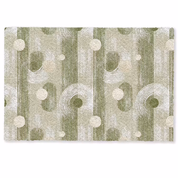 Deurmat - Artistiek - Modern - Groen