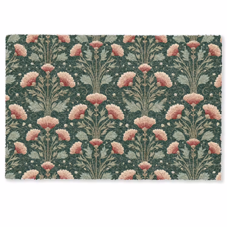 Deurmat - Patroon - Botanisch - Kleurrijk — 1