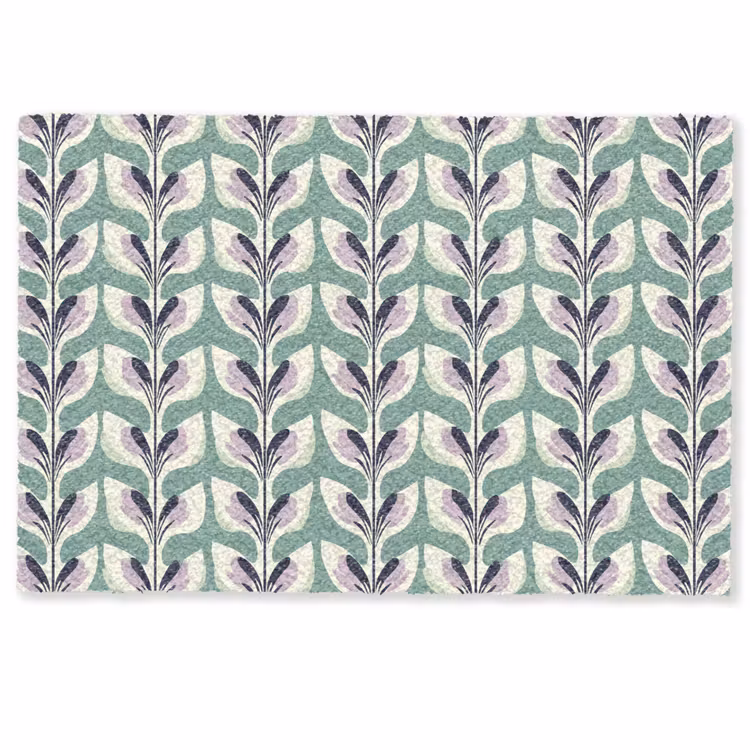 Deurmat - Retro - Modern - Groen — 1
