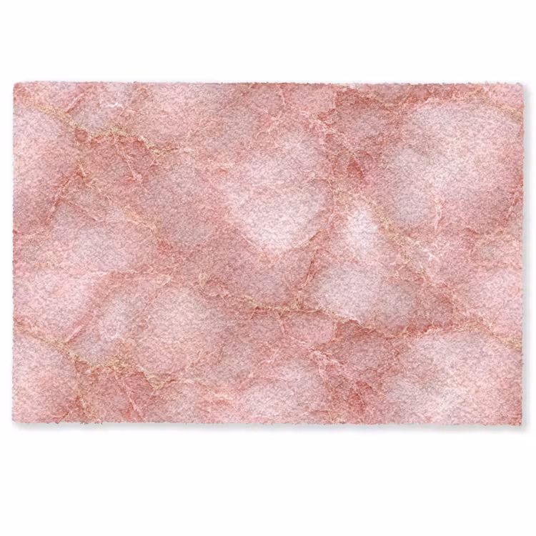 Deurmat - Roze - Kwarts - Goud - Marmer