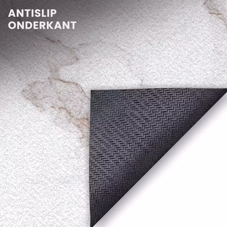 Deurmat - Wit - Marmer - Bruin — 6