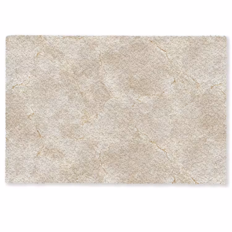 Deurmat - Lichtbeige - Marmer - Aders