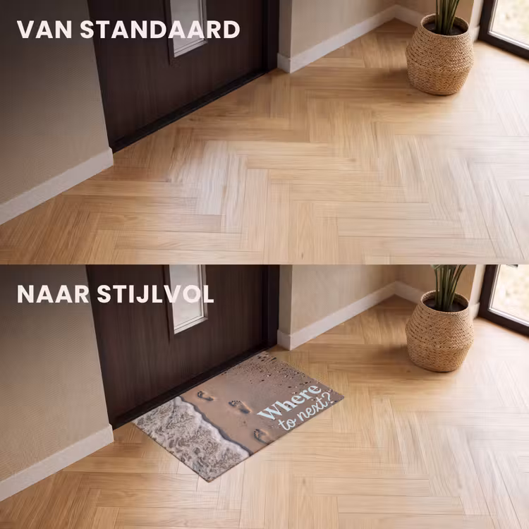 Deurmat - Where to next - Strand - Voetstappen — 3