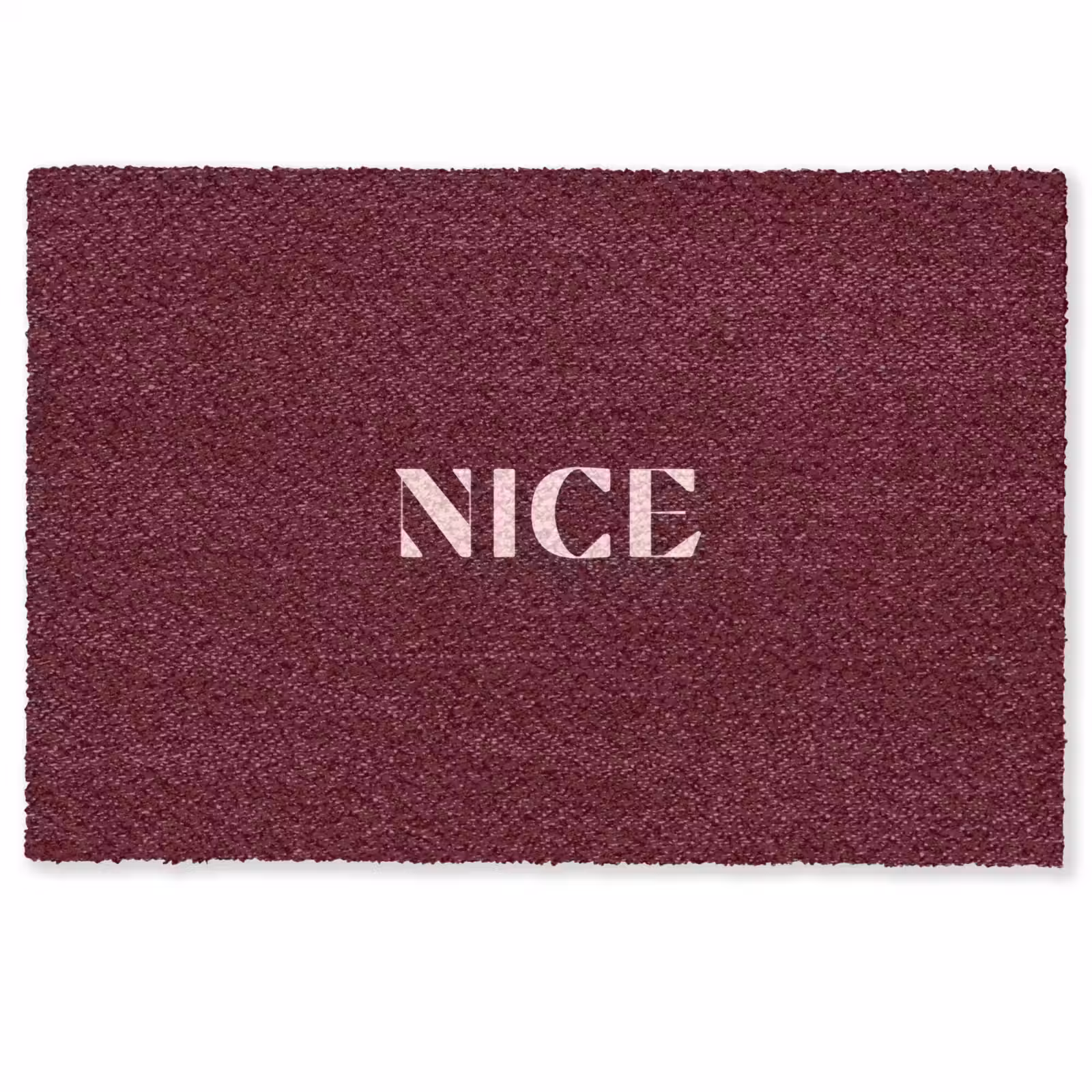 Deurmat - Nice - Bordeaux - Roze — 1