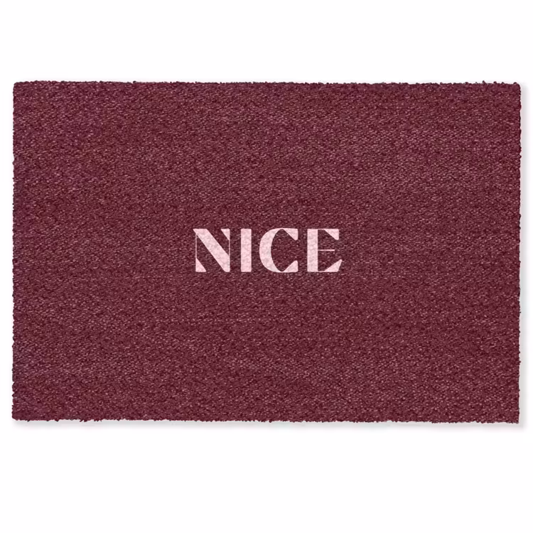 Deurmat - Nice - Bordeaux - Roze — 1