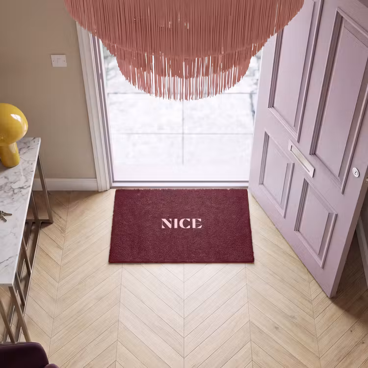 Deurmat - Nice - Bordeaux - Roze — 4