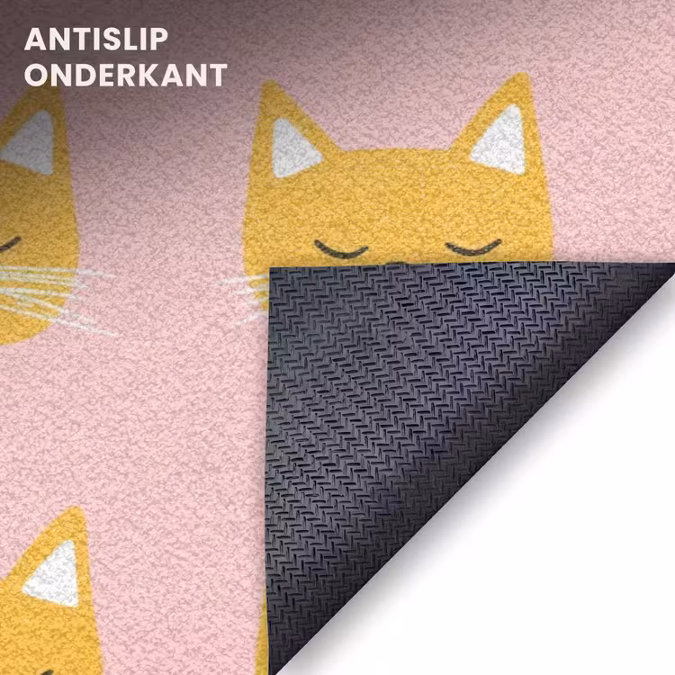 Deurmat - Katten - Patroon - Roze — 6