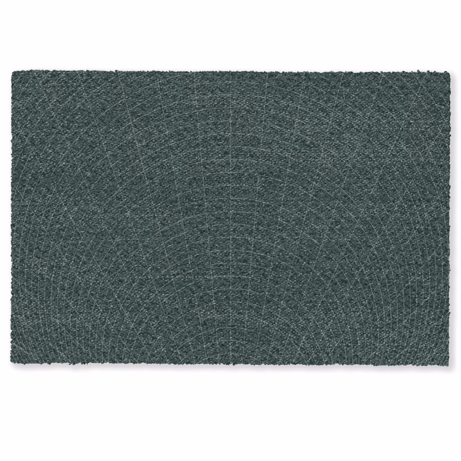 Deurmat - Tunnel lijnen - Groen - Abstract — 1