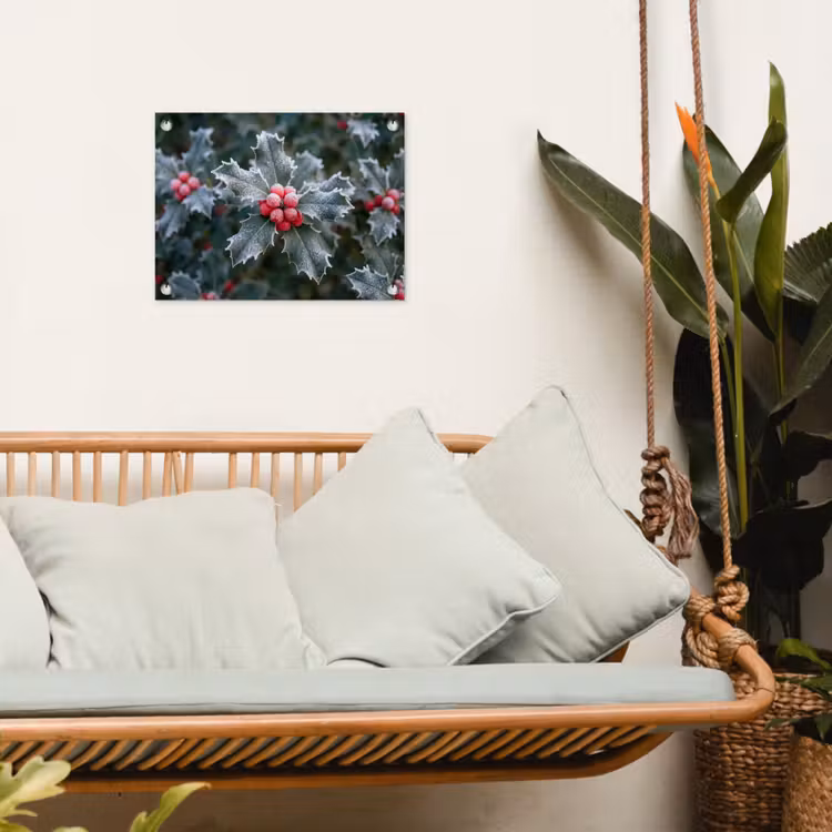 Tuinposter - Plant - Berijpte - Winter — 5