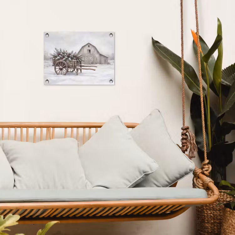 Tuinposter - Kar - Winter - Kerst — 5