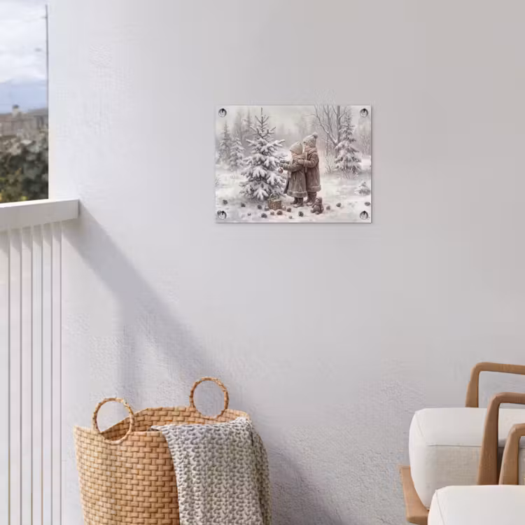 Tuinposter - Kinderen - Kerst - Winter — 3