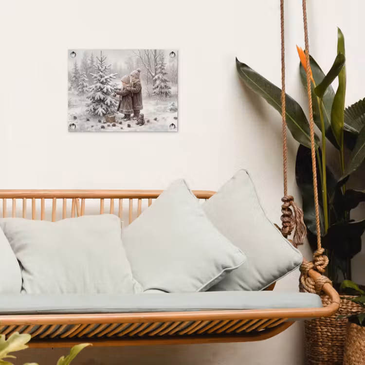 Tuinposter - Kinderen - Kerst - Winter — 5
