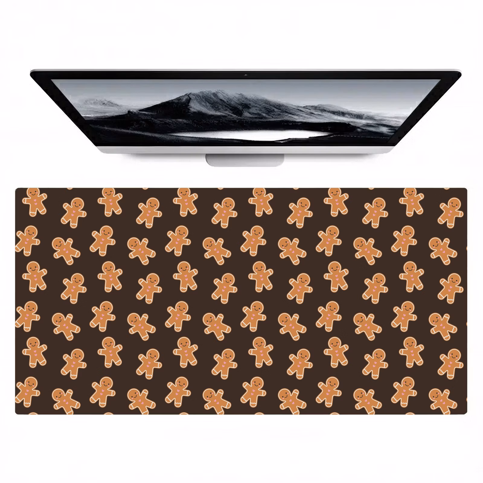 Bureau onderlegger - Bruin - Peperkoek - Kerst — 1