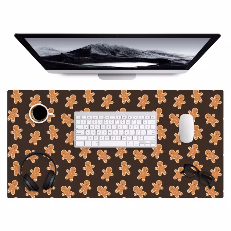 Bureau onderlegger - Bruin - Peperkoek - Kerst — 4
