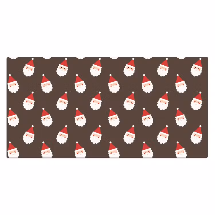 Bureau onderlegger - Kerstman - Kerst - Bruin — 2