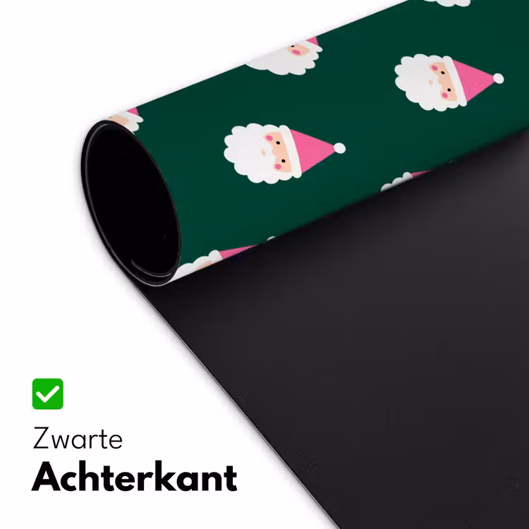 Bureau onderlegger - Kerstman - Kerst - Groen - Roze — 5