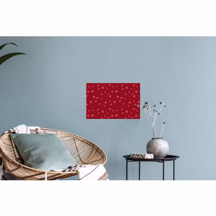 Muursticker - Ster - Roze - Kerst - Rood — 4