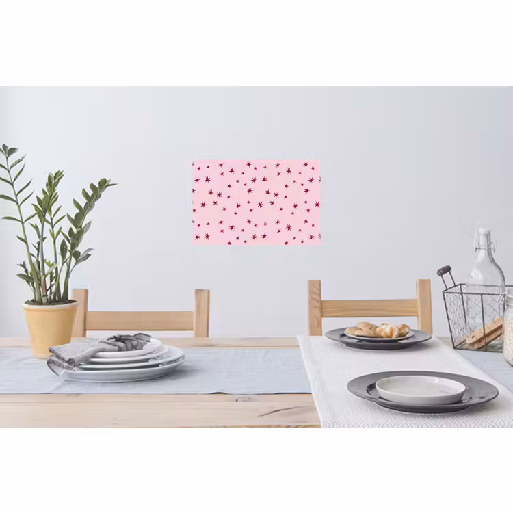 Muursticker - Ster - Roze - Rood — 3