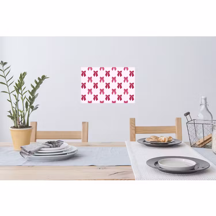 Muursticker - Strikken - Kerst - Roze — 3