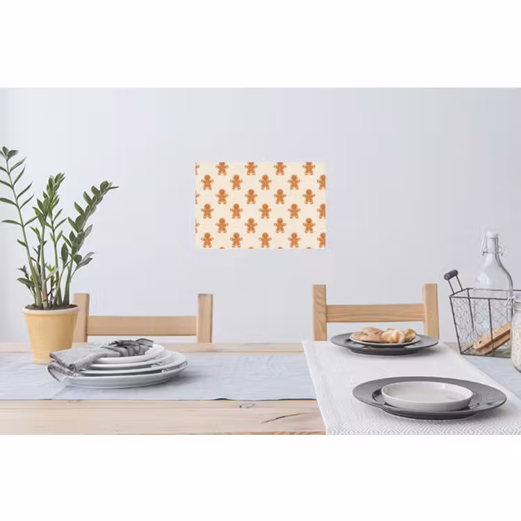 Muursticker - Peperkoek - Kerst - Crème — 3