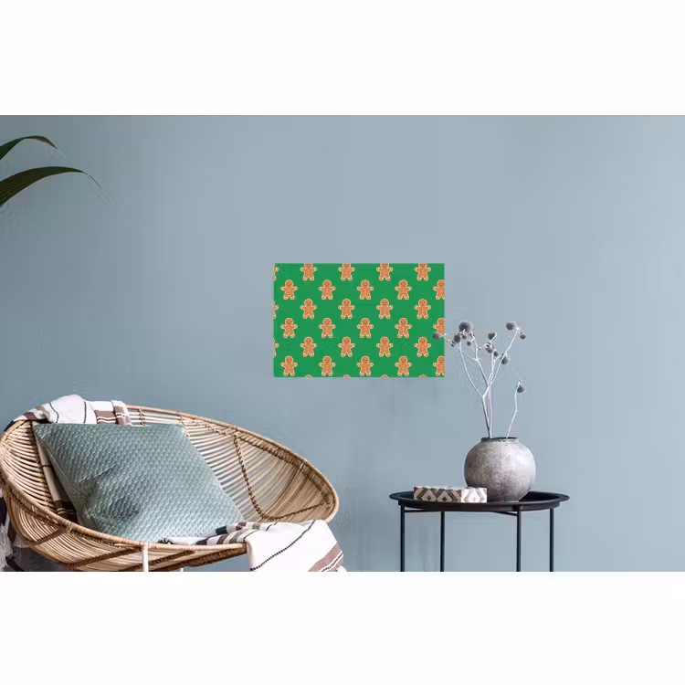 Muursticker - Peperkoek - Kerst - Neon - Groen — 4
