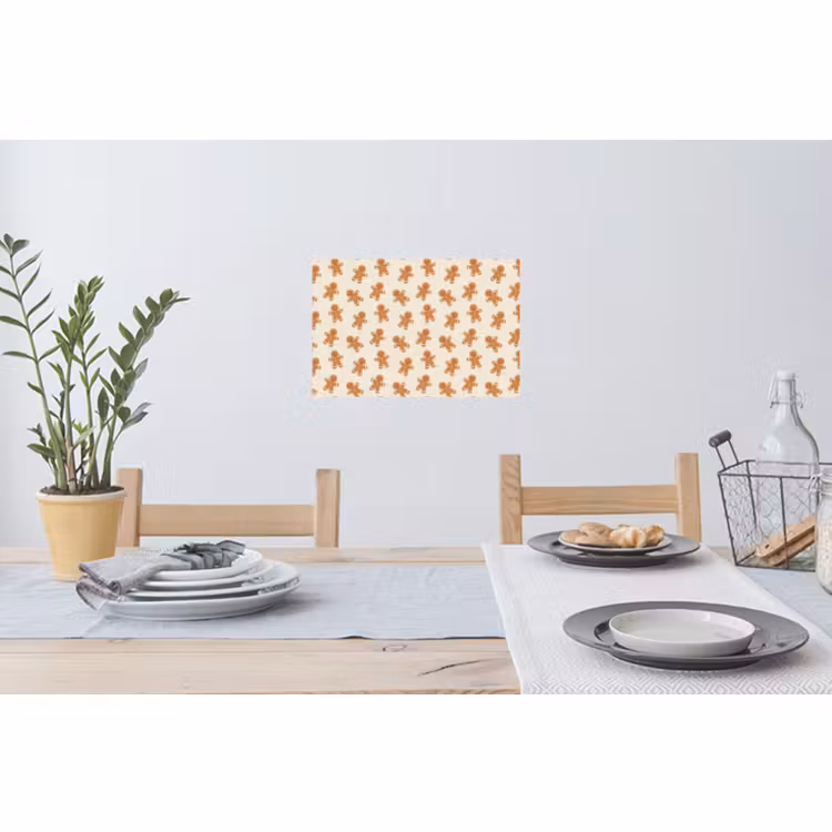Muursticker - Peperkoek - Kerst - Crème — 3