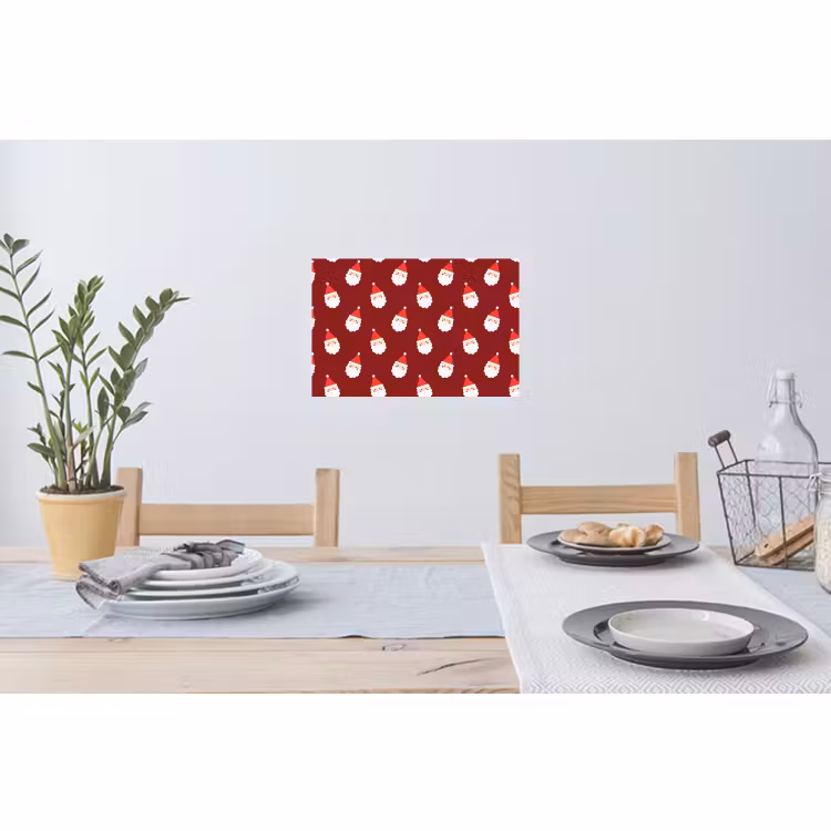 Muursticker - Kerst - Kerstman - Rood — 3