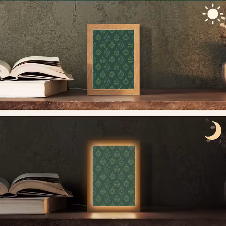Gepersonaliseerde Lightbox - Kerstbal - Groen - Kerst — 5