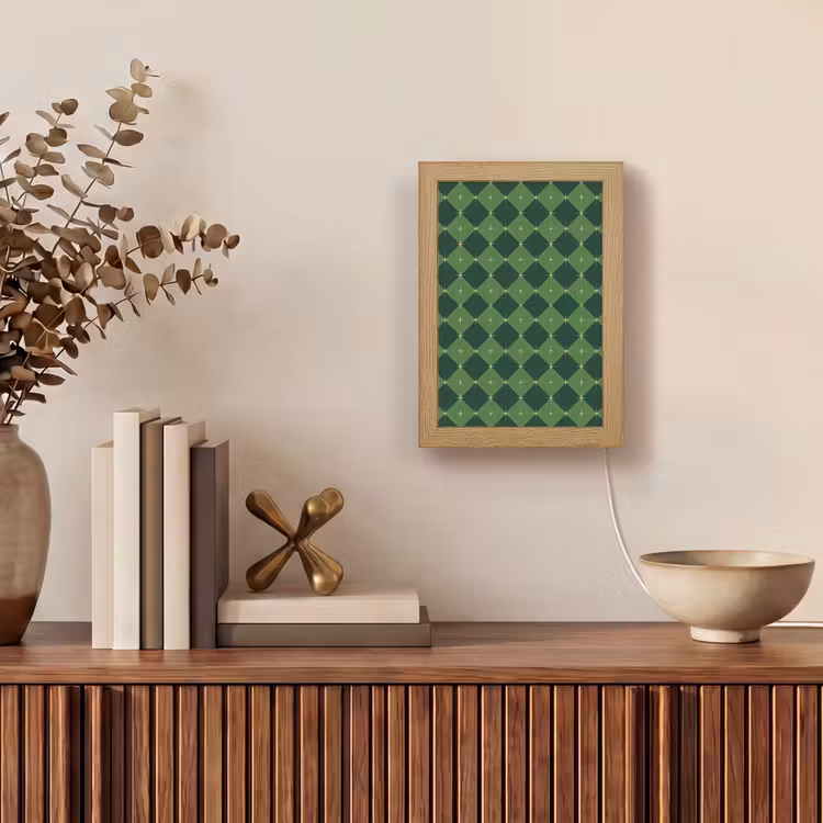 Gepersonaliseerde Lightbox - Ster - Groen - Kerst — 4